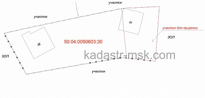Прирезка земельного участка в г. Реутов